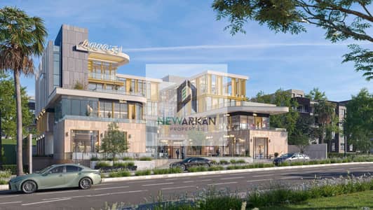 Pharmacy for sale, 59 sq m + 22 sq m outdoor space, in the heart of Sheikh Zayed, on a main street opposite Dorra Compound, with installments up to 6