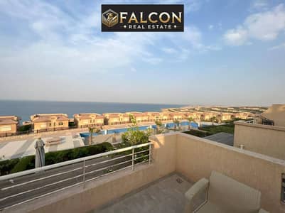 شاليه 99م sea view غرفتين للبيع فى قريه تلال العين السخنه بسعر تنافسى لوكيشن مميز بجوار بورتو السخنه ولافيستا 6 طريق الزعفرانه
