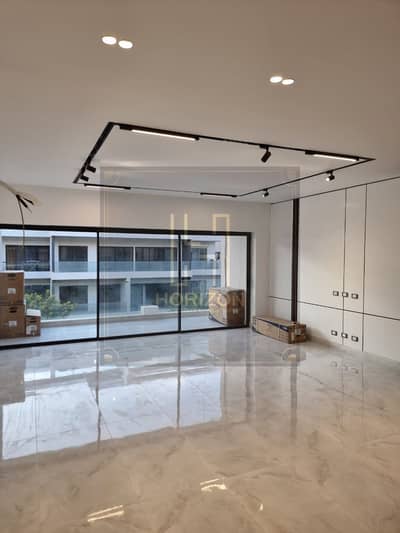semi furnished with appliances apartment 144m rent Lake View Residences new cairo