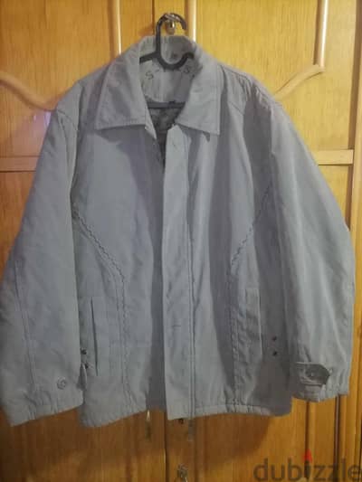 جاكيت زيتي فاتح مقاس large Large light olive green jacket spass brand