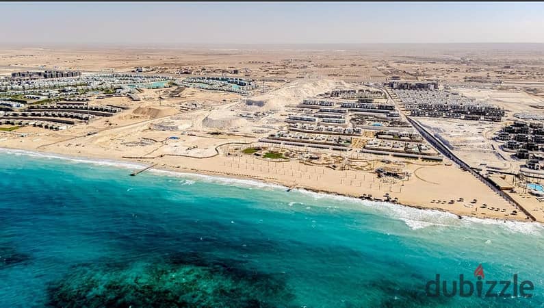 شاليه للبيع فيو لاجون 2 نوم + غرفة ناني بالحمام - متشطب بالكامل بالتقسيط في المصيف - الساحل الشمالي