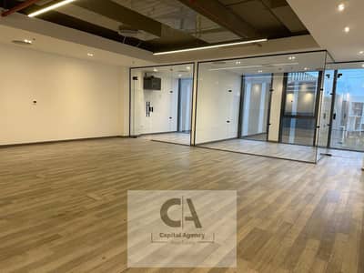 fully finished administrative office for rent 220sqm with air conditioning in EDNC SODIC, near Mivida and Hyde Park, Fifth Settlement