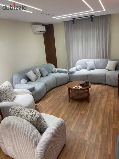 Apartment for first residence with modern furnishings and special finishes in the most distinguished phases in Madinat Al-Rehab, phase two