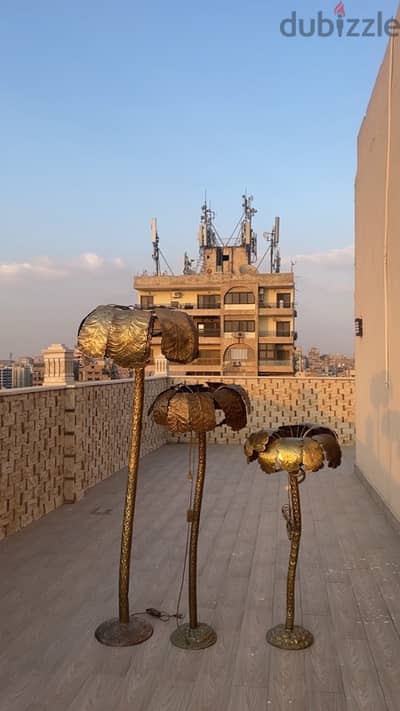 antique copper trees