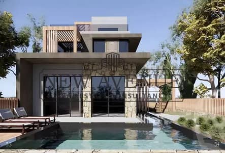 فيلا ستاند الون واسعة V1 للبيع في مرسى باغوش سيدي حنيش | 4 غرف | مباني 400م | مقدم 10% وأقساط متساوية على 8 سنوات |  استلام 3 سنوات
