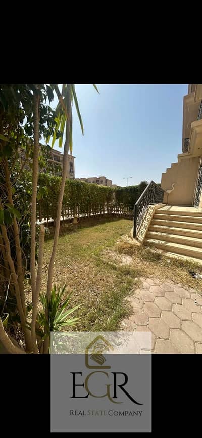 89m apartment on the ground floor with a garden for sale in Al Rehab 2