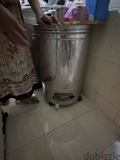 غسالة استانلس استيل ماتور بلغارى حالة جديدة