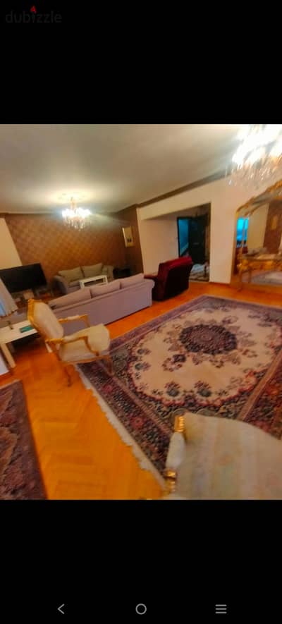 For sale, Nasr City, an apartment, a catch, 220m, 3 bedrooms, living room, 3 receptions, 2 bathrooms, parquet flooring, 2 elevators, sea view, between Abbas Al Akkad and Makram Ebeid, behind Panda, 5300000 EGP