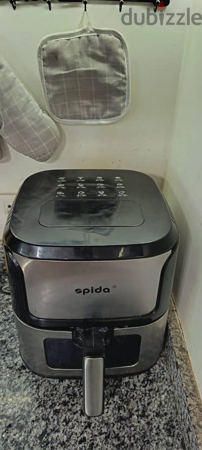 spida air fryer 7 liter