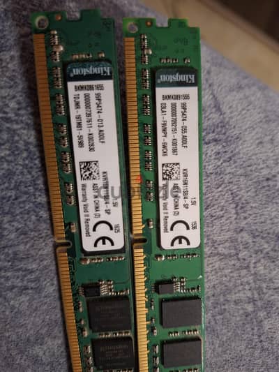 رامات كينجستون ٢*٤ جيجا DDR3