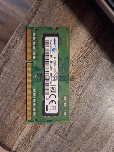 رامتين لابتوب سامسونج DDR3 L SODIUM  2×4 GIGA