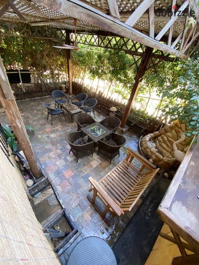 apartment for rent 3 bedrooms with a private garden and private entrance view wide garden Alrehab