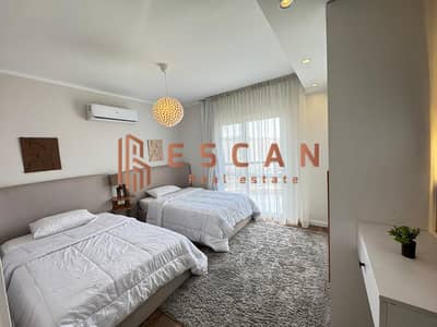 Furnished 131 sqm apartment for rent in Al Rehab 2, Phase 8. Hotel-style finishes, modern furnishings, close to services and the Eastern Market.