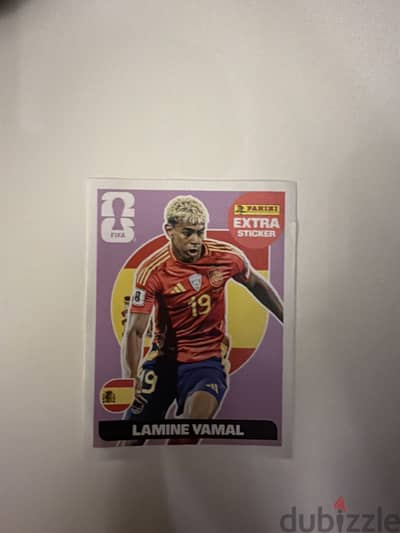 Lamine Yamal Extra sticker