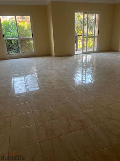Aprtmnt for rent 180 meter with kitchen view wide garden Alrehab 2