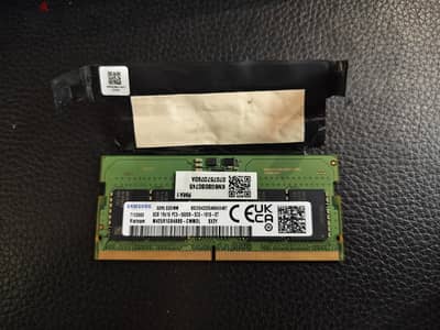 Samsung 8GB DDR5 Bus 5600 زيرو - Original