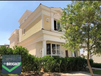 own your villa 287m–4 bedrooms -furnished- prime location - pest price in market - mountain view october park