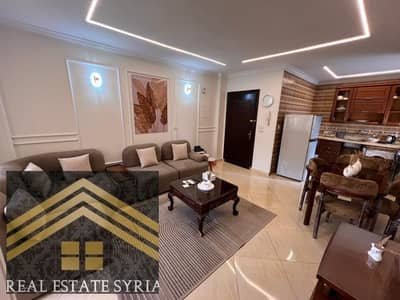 The rent is 27 annually for a furnished apartment directly from first residence in Madinaty, fully air-conditioned, b7 garden view, close to the movement and Beni supermarket, natural gas group, 2 bedrooms, m75, Wi-Fi and telephone, smart TV, fully air-conditioned, refrigerator, washing machine, stove, water cooler