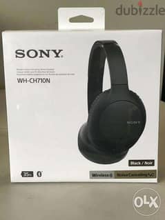 Sony WHCH710N Noise Cancelling Headphones  Wireless Bluetooth With Mic 0