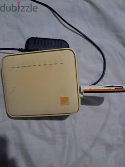راوتر اورنج HG531s + فلاشة  نت اورنج E173