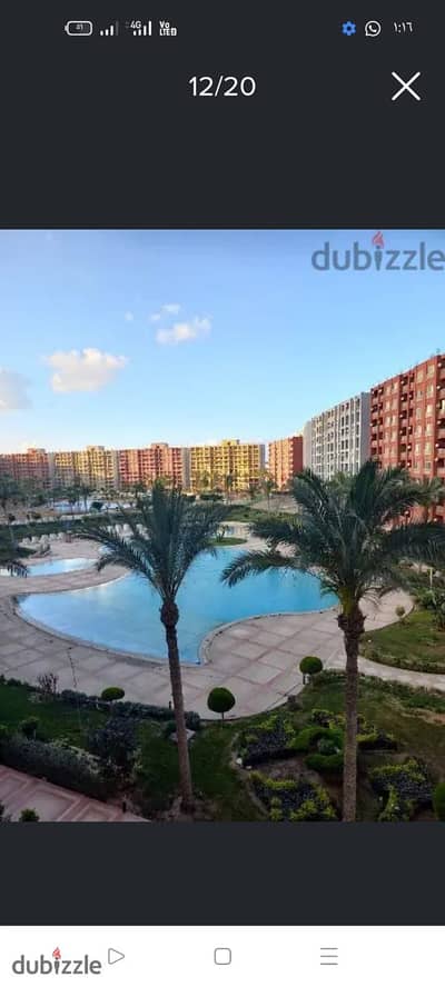 Studio for rent Golf Porto Marina Bahri clear fully air-conditioned