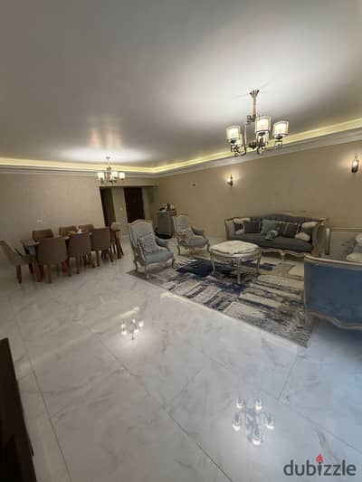 Kamel roof for sale, reconciled, model 10, super lux finishing, garden view in Al-Narges villas 6 Kamel roof for sale, reconciled, model 10, super lux finishing, garden view in Al-Narges villas 6