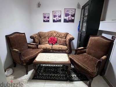 طاقم خشب طبيعي للبيع