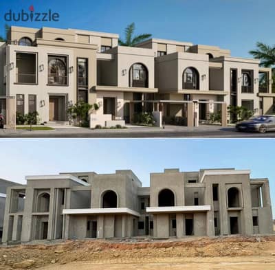 بمقدم 700 الف للبيع فيلا تاون هاوس في التجمع السادس بجوار هايد بارك و زيد ايست ساويرس وبالقرب من الدائري الاوسطي بقسط علي 8 سنوات.