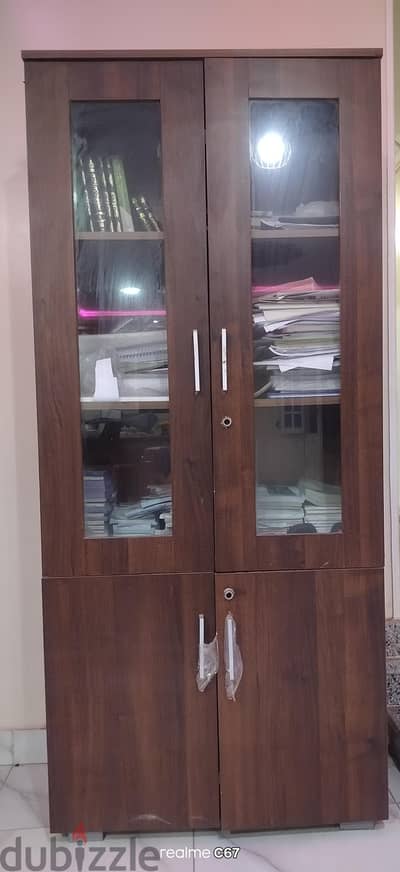 دولاب درفتين  للأعمال الإدارية MDFللتواصل01554687009 01554687009