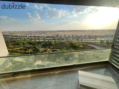 3-room furnished apartment for rent in Madinaty | View of the stream