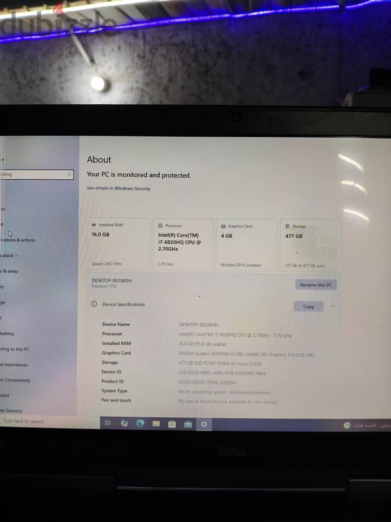 Laptop Dell 3