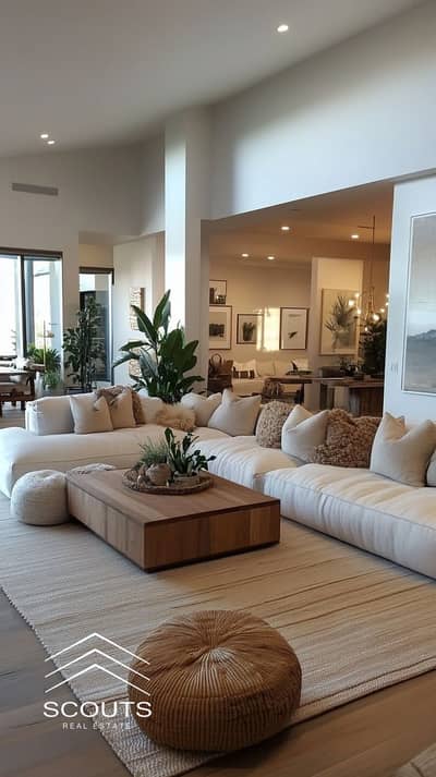 Penthouse for sale, 220 sqm, fully finished, Golden Square, minutes from the American University, La Vista El Patio Oro, in installments, next to Miv
