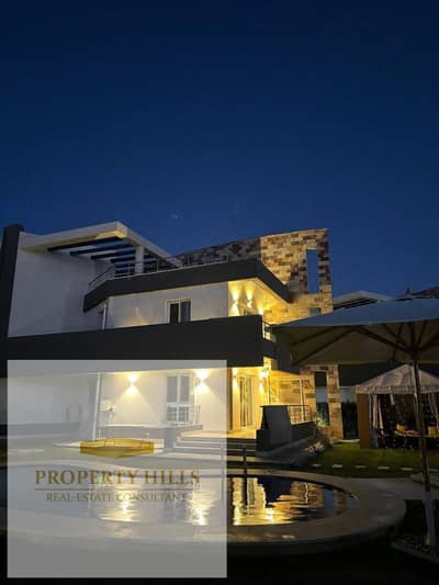 Villa ready for immediate occupancy with furniture in the finest coastal villages