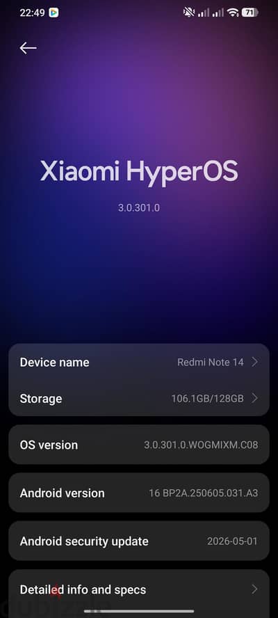 Xiaomi Redmi Note 14