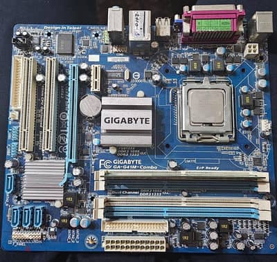 بورده gigabyte g41 و معالج pentium 4 531