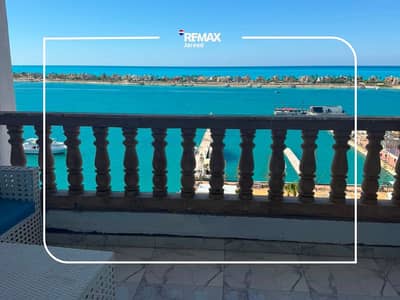 Luxury fully furnished  Royal Suite Chalet for Rent in Porto Marina – Panoramic Sea View