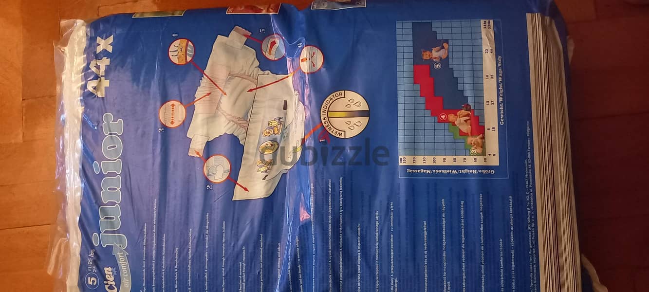 Junior Active Pampers 4