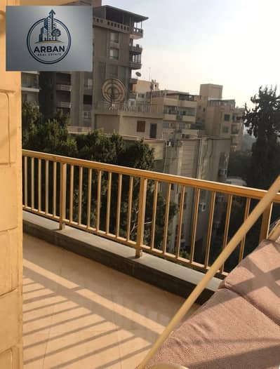 For rent, a furnished duplex in the best location in Degla, Maadi, next to Degla Square and Street 223, a prestigious and distinctive neighborhood
