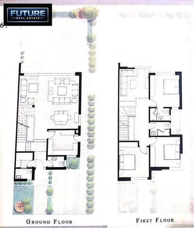 Townhouse 187 m in Compound Badya in 6 October