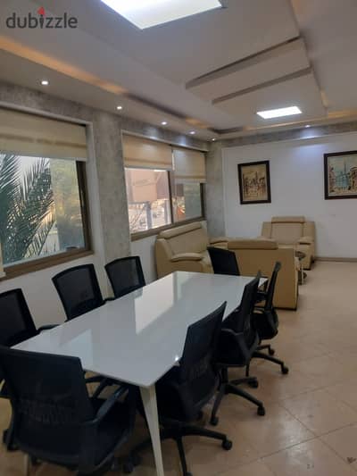 Whole administrative building for rent on Joseph Tito Street | 1000m² | Furnished and fully equipped | Accommodates 150 employees | Direct view of Cairo Airport