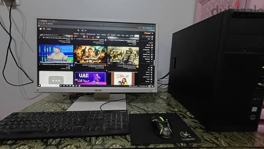 hp z240 كمبيوتر كامل للالعاب