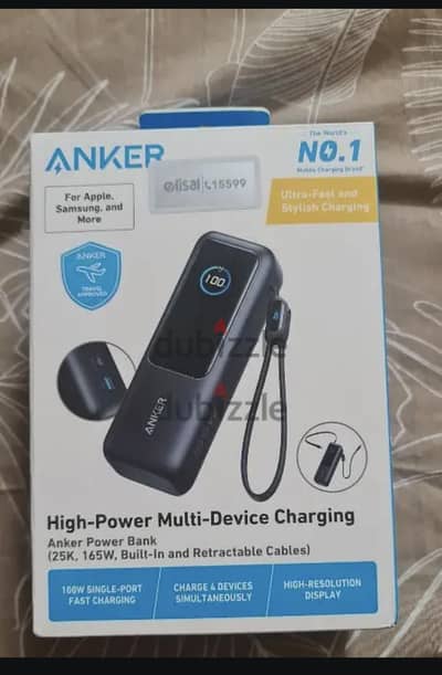 باور بنك انكر ١٦٥ وات power bank anker