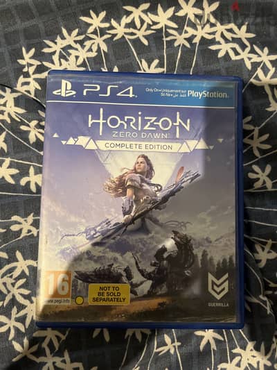 HORIZON game in PlayStation 4 not used