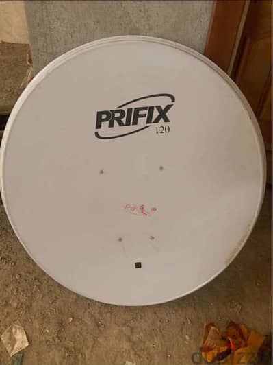 طبق دش prifix متر عشرين لم يستخدم