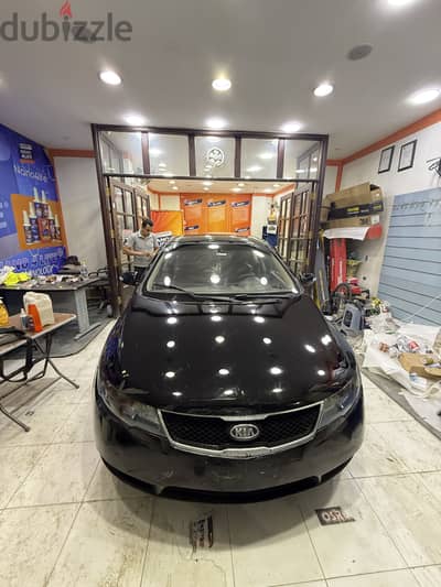 كيا سيراتو 2010 Kia Cerato 2010 فابريكا بالكامل خليجي