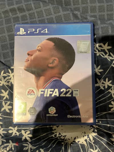 Fifa 22 game in PlayStation 4