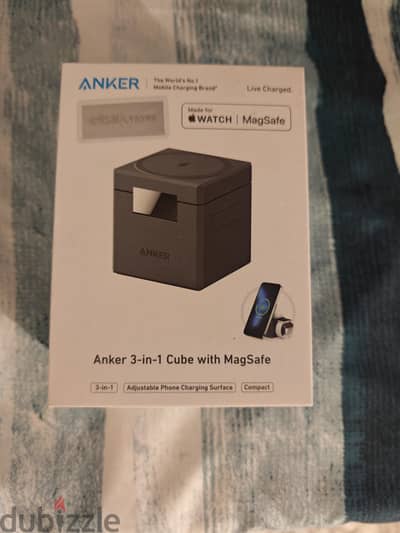 Anker 3 in 1 cube with magsafe
