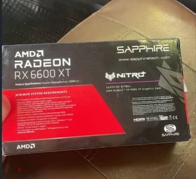 كارت شاشه amd rx 6600 xt 8 جيجا