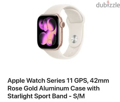 Apple watch series 11 42mm sealed