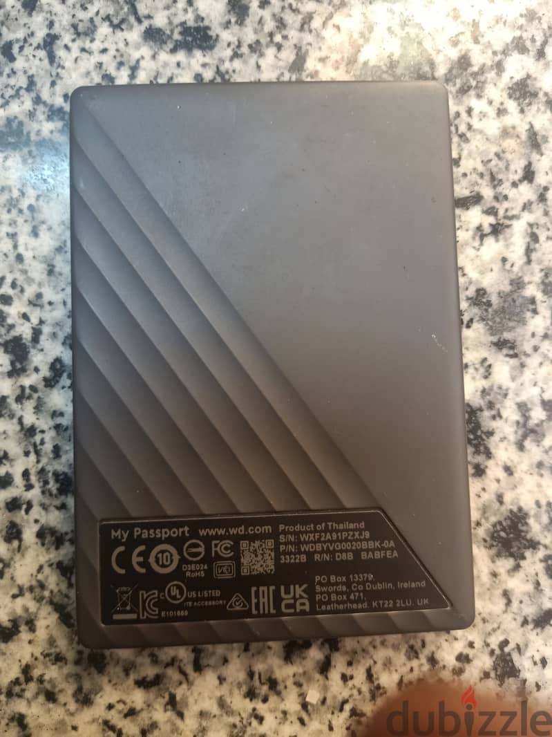 Hard hdd wd 2